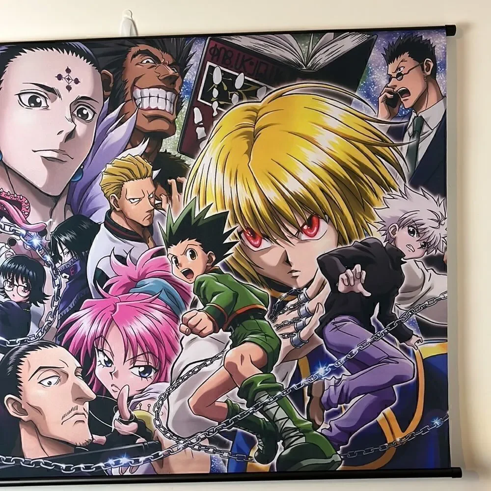 Anime hanging scroll